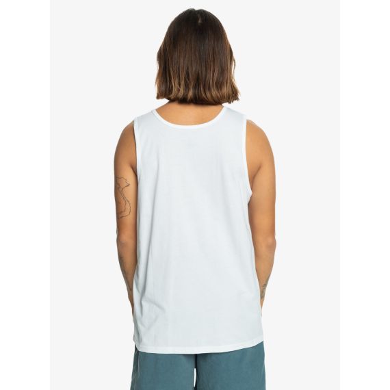 Quiksilver Tank EQYZT07662-WBB0 Omni Fills White - Αμάνικα T-shirt  στο Bodyman