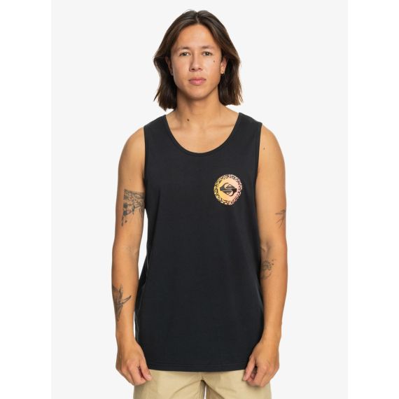 Quiksilver Tank EQYZT07663-KVJ0 Long Fade Tank Black - Αμάνικα T-shirt  στο Bodyman
