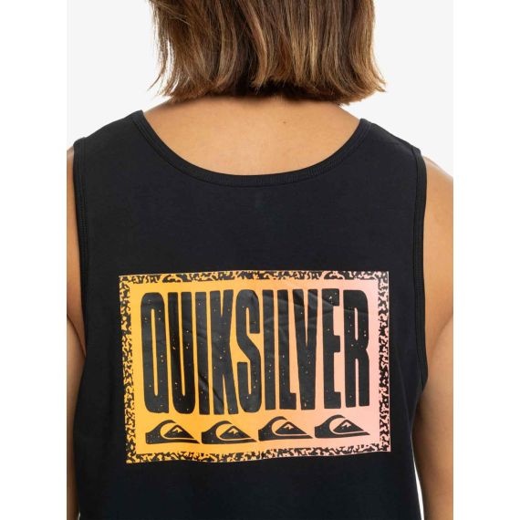Quiksilver Tank EQYZT07663-KVJ0 Long Fade Tank Black - Αμάνικα T-shirt  στο Bodyman
