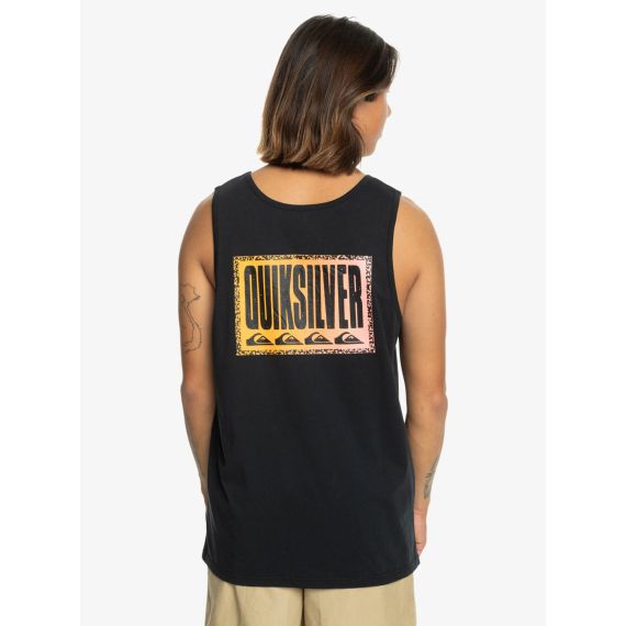 Quiksilver Tank EQYZT07663-KVJ0 Long Fade Tank Black - Αμάνικα T-shirt  στο Bodyman