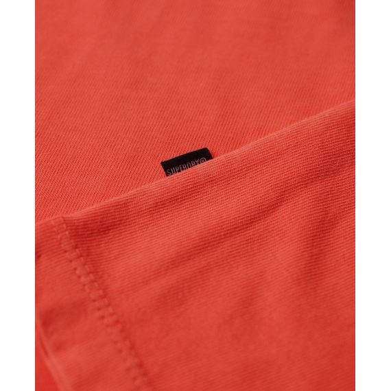 Superdry Ανδρική Μπλούζα Βαμβακερή M6010810A-MHI Overdyed  Loose Fit Coral - T-Shirt  στο Bodyman