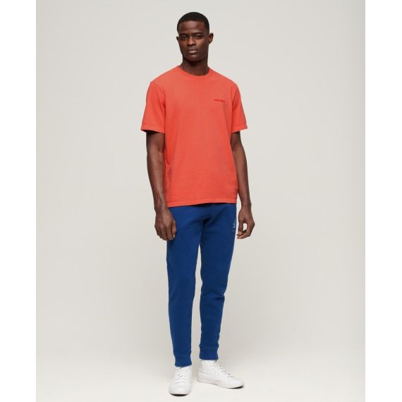 Superdry Ανδρική Μπλούζα Βαμβακερή M6010810A-MHI Overdyed  Loose Fit Coral - T-Shirt  στο Bodyman