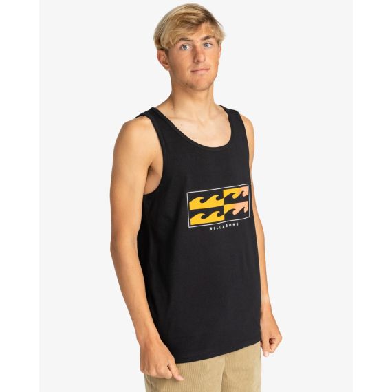 Billabong Αμάνικη Μπλούζα Βαμβακερή Κανονική Γραμμή EBYZT00178-BLK Inversed Black - Αμάνικα T-shirt  στο Bodyman