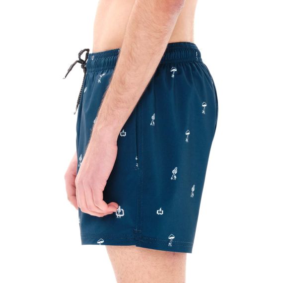 Emerson Ανδρικό Μαγιό Βερμούδα 241.EM504.42 PR443 Navy Blue - Βερμούδες Μαγιό στο Bodyman