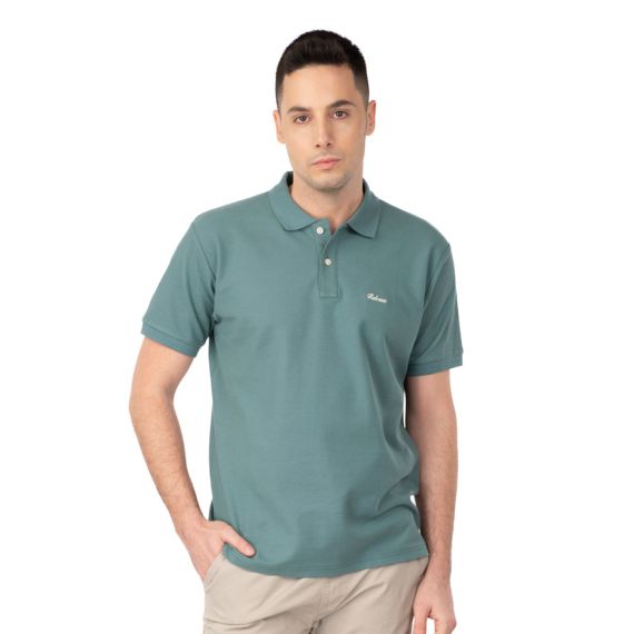 Rebase Ανδρική Μπλούζα  Polo Βαμβακερή 241-RPS-032 Teal - Polo μπλούζες στο Bodyman
