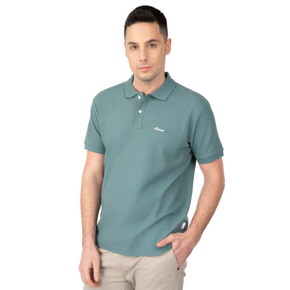 Rebase Ανδρική Μπλούζα  Polo Βαμβακερή 241-RPS-032 Teal - Polo μπλούζες στο Bodyman