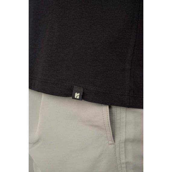 Rebase Ανδρική Μπλούζα  Βαμβακερή 241-RTS-289 Black - T-Shirt  στο Bodyman