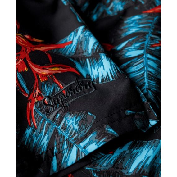 Superdry Ανδρικό Μαγιώ Polyester M3010232A-2BU Hawaiian 17'' - Βερμούδες Μαγιό στο Bodyman
