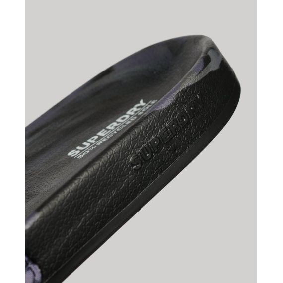 Superdry Σαγιονάρες Pool Slide MF310261A-9T0 Core Vegan Camo Grey - ΣΑΓΙΟΝΑΡΕΣ στο Bodyman