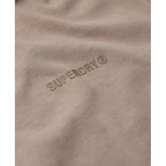 Superdry Ανδρική Μπλούζα Βαμβακερή M6010810A-1PC Overdyed  Loose Fit Beige - T-Shirt  στο Bodyman