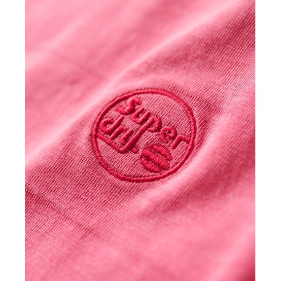 Superdry Ανδρικό T-shirt M1011570A-2LP Vintage Texture Tee Pink - T-Shirt  στο Bodyman