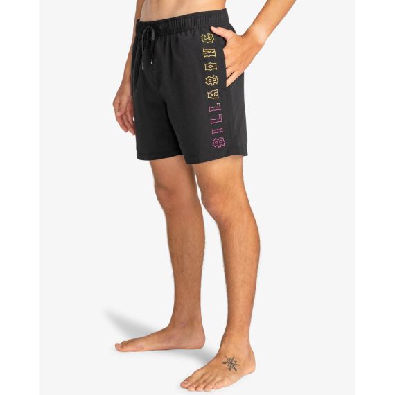 Billabong Ανδρικό Μαγιό Shorts EBYJV00122-BLK All Day Heritage Black 16'' - Βερμούδες Μαγιό στο Bodyman