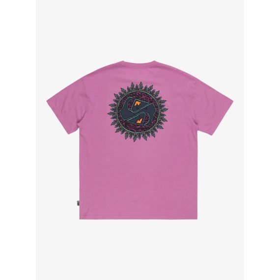 Quiksilver Ανδρική Μπλούζα Βαμβακερή EQYZT07653-PHP0 Spin Cycle Violet ωωωω - T-Shirt  στο Bodyman