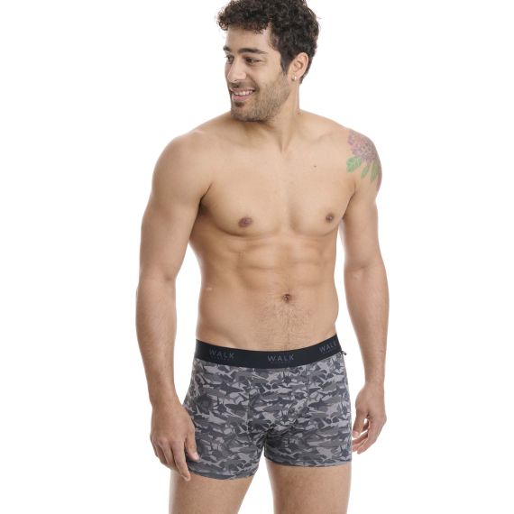 Walk Ανδρικά Boxer Bamboo W1770-61 Multicolour - Boxer στο Bodyman