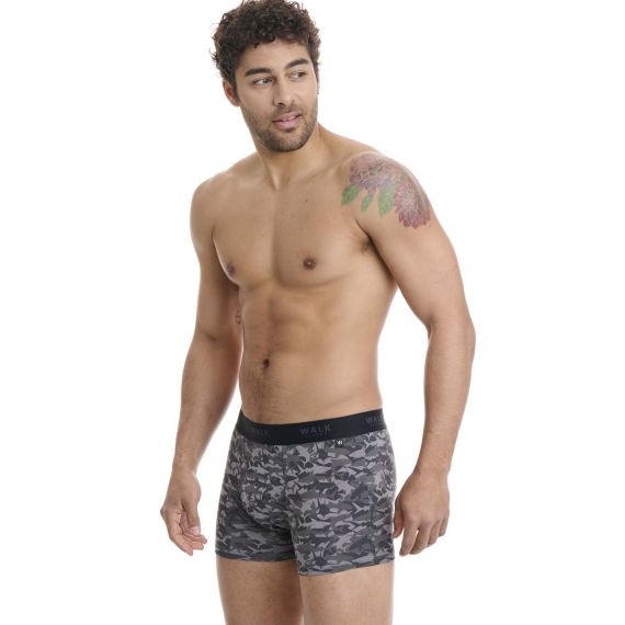 Walk Ανδρικά Boxer Bamboo W1770-61 Multicolour - Boxer στο Bodyman