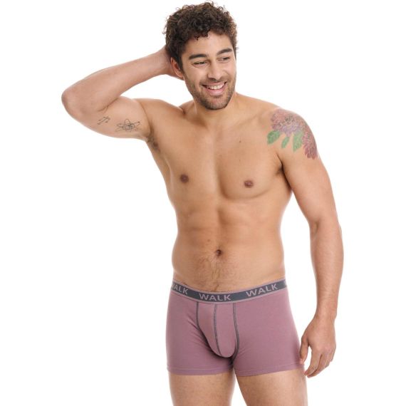 Walk Ανδρικά Boxer 2Pack W1756-1061D.Grey Rotten Apple - Boxer στο Bodyman