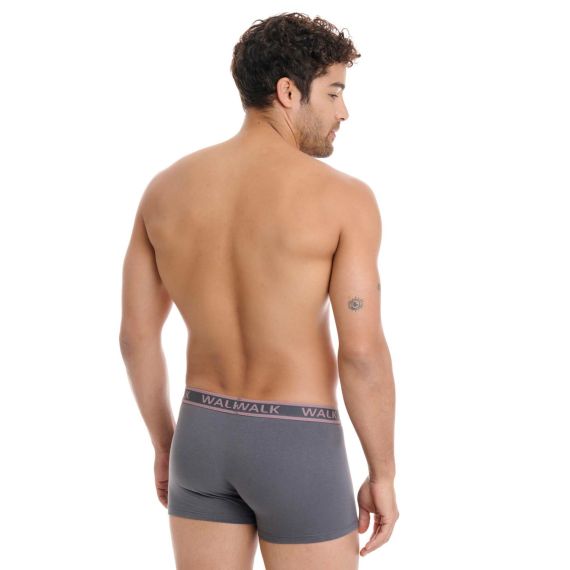 Walk Ανδρικά Boxer 2Pack W1756-1061D.Grey Rotten Apple - Boxer στο Bodyman