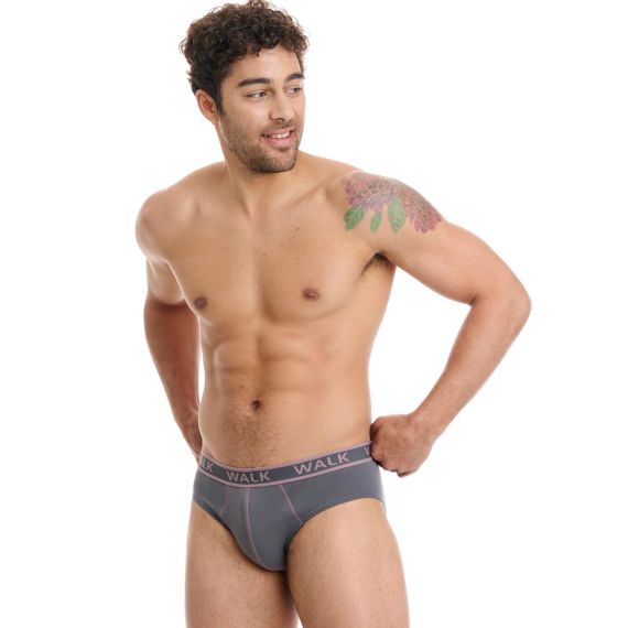 Walk Ανδρικά Slip 2Pack W1757-1061 D.Grey Rotten Apple - Slip στο Bodyman