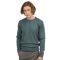 Rebase Ανδρικό Βαμβακερό Πουλόβερ 242RKNIT-8000 Teal Melange - Πουλόβερ στο Bodyman