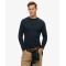 Superdry Ανδρικό T-Shirt M6010857A-98T Essential logo LS Eclipse Navy - Mακρυμάνικες στο Bodyman