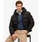 Superdry Ανδρικό Μπουφάν Puffer M5011905A-02A Hooded Sports Black - Μπουφάν στο Bodyman
