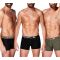 Apple Boxer 3 τεμάχια 0113965 Black Navy Anthracite