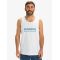 Quiksilver Ανδρικό Tank EQYZT08047-WBB0 EV Sun Dagger White - Αμάνικα T-shirt  στο Bodyman