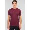 Rebase Ανδρική Μπλούζα  Βαμβακερή 251RTS-9014 Dark Raspberry - T-Shirt  στο Bodyman