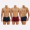 Apple Boxer Ανδρικά Μπόξερ 3 τεμάχια 0114965 Black Navy Anthracite