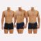 Apple Boxer Ανδρικά Μπόξερ 3 τεμάχια 0114965 Black Bordo Navy