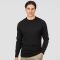 Rebase Ανδρικό Βαμβακερό Πουλόβερ 252KNIT-8030 Black - ΝΕΕΣ ΠΑΡΑΛΑΒΕΣ στο Bodyman