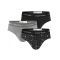 Calvin Klein 3 Pack Slip U2661G-998 Black Grey White