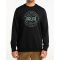 Billabong Hood Crew Neck F1CR04BIF2-0147 Stamp Oxblood