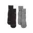 Emerson Socks 2Pack 241.EU08.43 Black Grey  Basic Mid Crew - Κάλτσες στο Bodyman