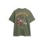 Superdry Ανδρική Μπλούζα Βαμβακερή M1012081A-3JZ Green Loose Fit - T-Shirt  στο Bodyman