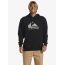 Quiksilver Ανδρικό Φούτερ AQYFT03356-KVJ0 Big Logo Black - Φούτερ Κουκούλα  στο Bodyman