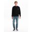 Emerson Ανδρικό Φούτερ Crew Neck 242.EM20.15 Black - Φούτερ χωρίς κουκούλα  στο Bodyman