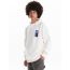 Emerson Ανδρικό Φούτερ Με Κουκούλα 242.EM20.18 Off White - Φούτερ Κουκούλα  στο Bodyman