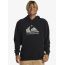 Quiksilver Ανδρικό Φούτερ AQYFT03356-KVJ0 Big Logo Black - Φούτερ Κουκούλα  στο Bodyman