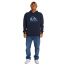 Quiksilver Ανδρικό Φούτερ AQYFT03356-KTP0 Big Logo Blue - Φούτερ Κουκούλα  στο Bodyman