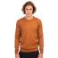 Rebase Ανδρικό Βαμβακερό Πουλόβερ 242RKNIT-8000 Caramel Melange - Πουλόβερ στο Bodyman