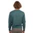 Rebase Ανδρικό Βαμβακερό Πουλόβερ 242RKNIT-8000 Teal Melange - Πουλόβερ στο Bodyman