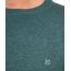 Rebase Ανδρικό Βαμβακερό Πουλόβερ 242RKNIT-8000 Teal Melange - Πουλόβερ στο Bodyman