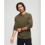 Superdry Ανδρικό T-Shirt M6010857A-1BG Essential logo LS Olive - Mακρυμάνικες στο Bodyman
