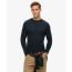 Superdry Ανδρικό T-Shirt M6010857A-98T Essential logo LS Eclipse Navy - Mακρυμάνικες στο Bodyman