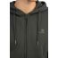 Rebase Ανδρική Ζακέτα Φούτερ 242RTOP-1000 Forest Green - Ζακέτες στο Bodyman