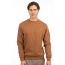 Rebase Ανδρικό Φούτερ Crew Neck 242RTOP-1005 Camel - Φούτερ χωρίς κουκούλα  στο Bodyman