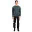Rebase Ανδρικό Φούτερ Crew Neck 242RTOP-1005 Deep Teal - Φούτερ χωρίς κουκούλα  στο Bodyman