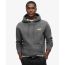 Superdry Hood M2013110A-QZ9 Essential Logo Grey - Φούτερ Κουκούλα  στο Bodyman