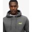 Superdry Hood M2013110A-QZ9 Essential Logo Grey - Φούτερ Κουκούλα  στο Bodyman